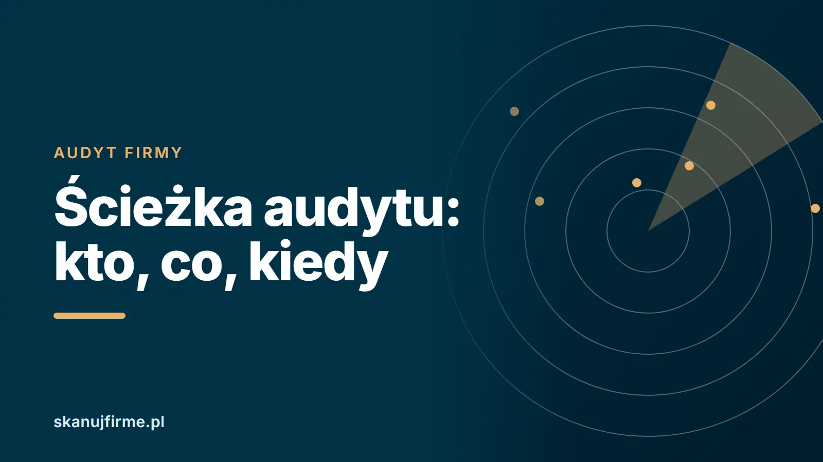 Ścieżka audytu (audit trail): co to jest i jak ją prowadzić